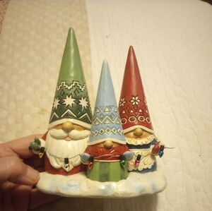 Jim Shore "Together For Christmas" Ghome Figurines